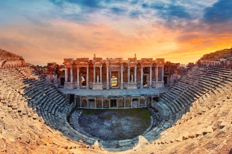 City of Hierapolis in Pamukkale