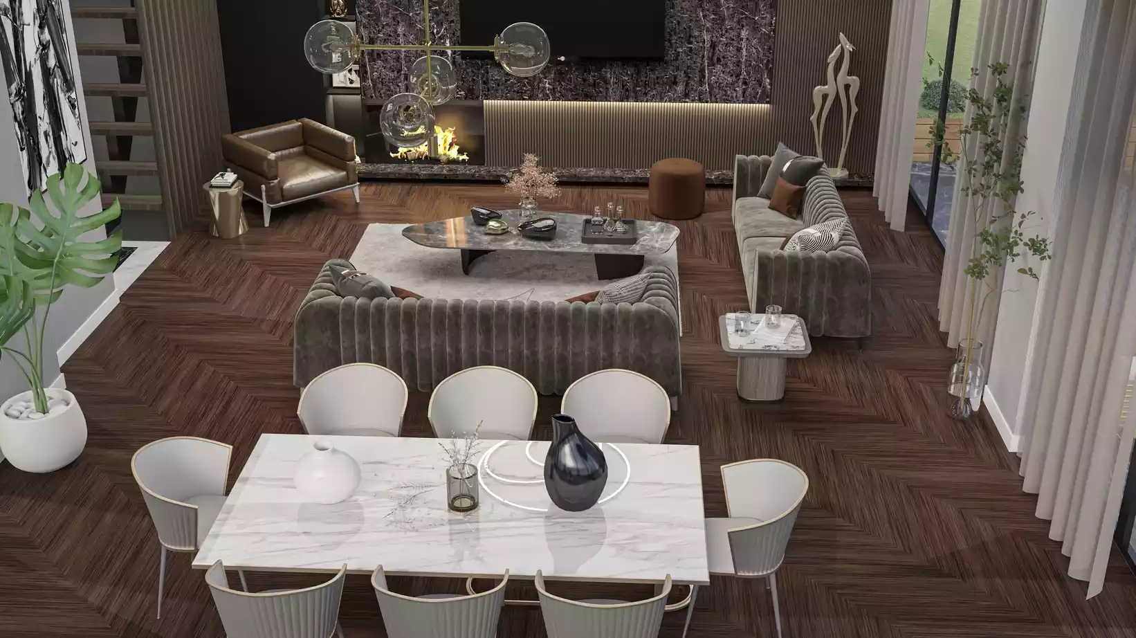 5+1 villa Beylikdüzü'de