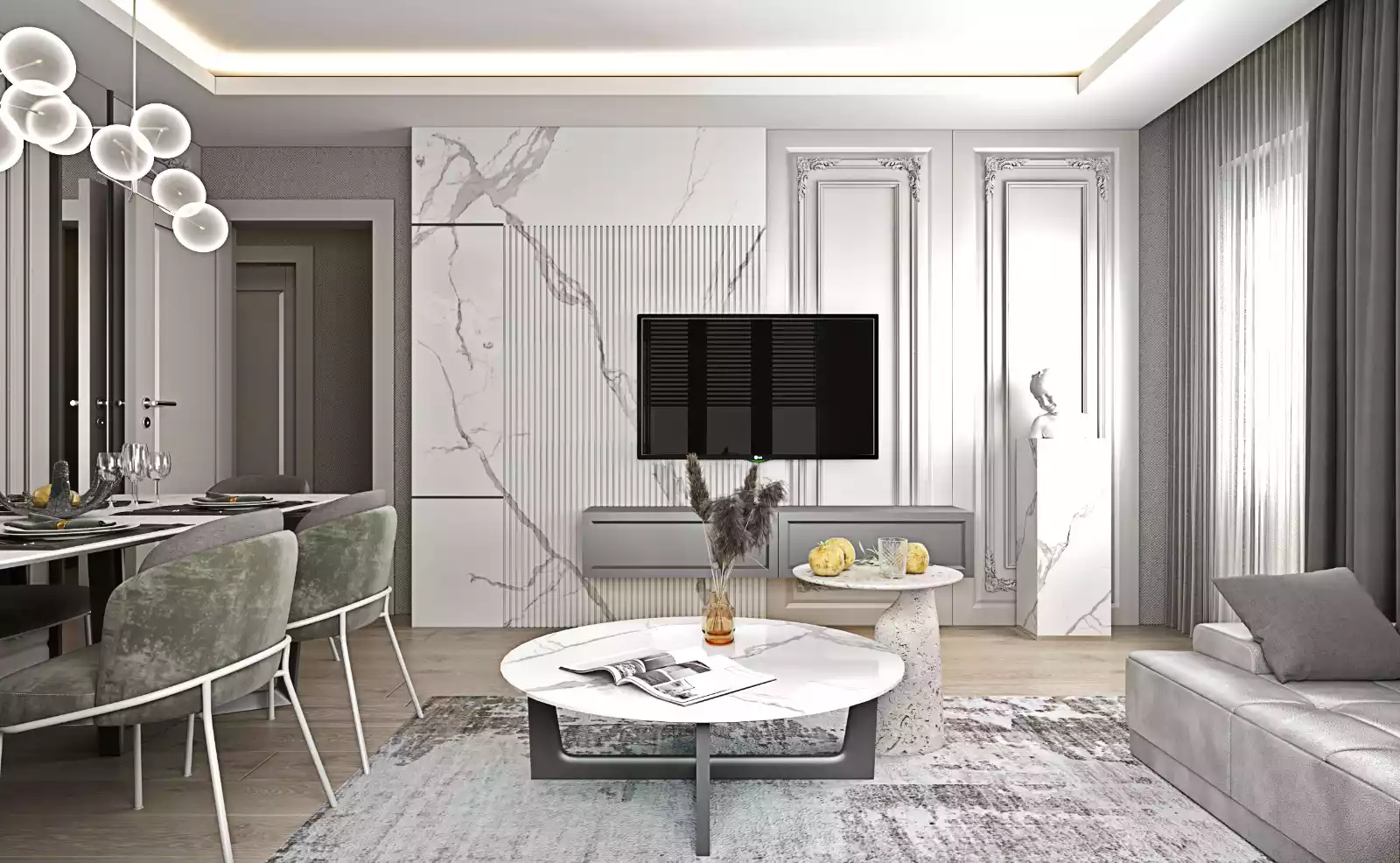  1+1 apartment in Kucukcekmece  