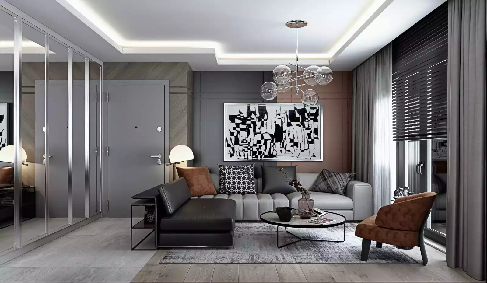  2+1 apartment in Kucukcekmece  