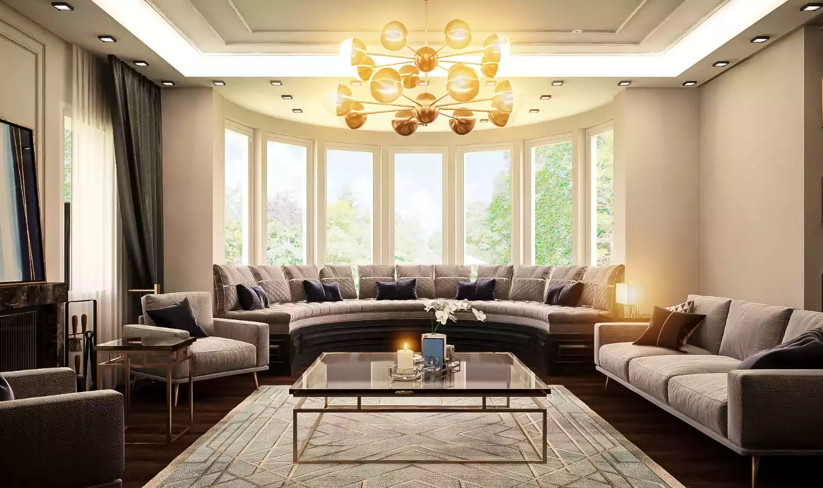 6+2 villa in  Beyliduzu