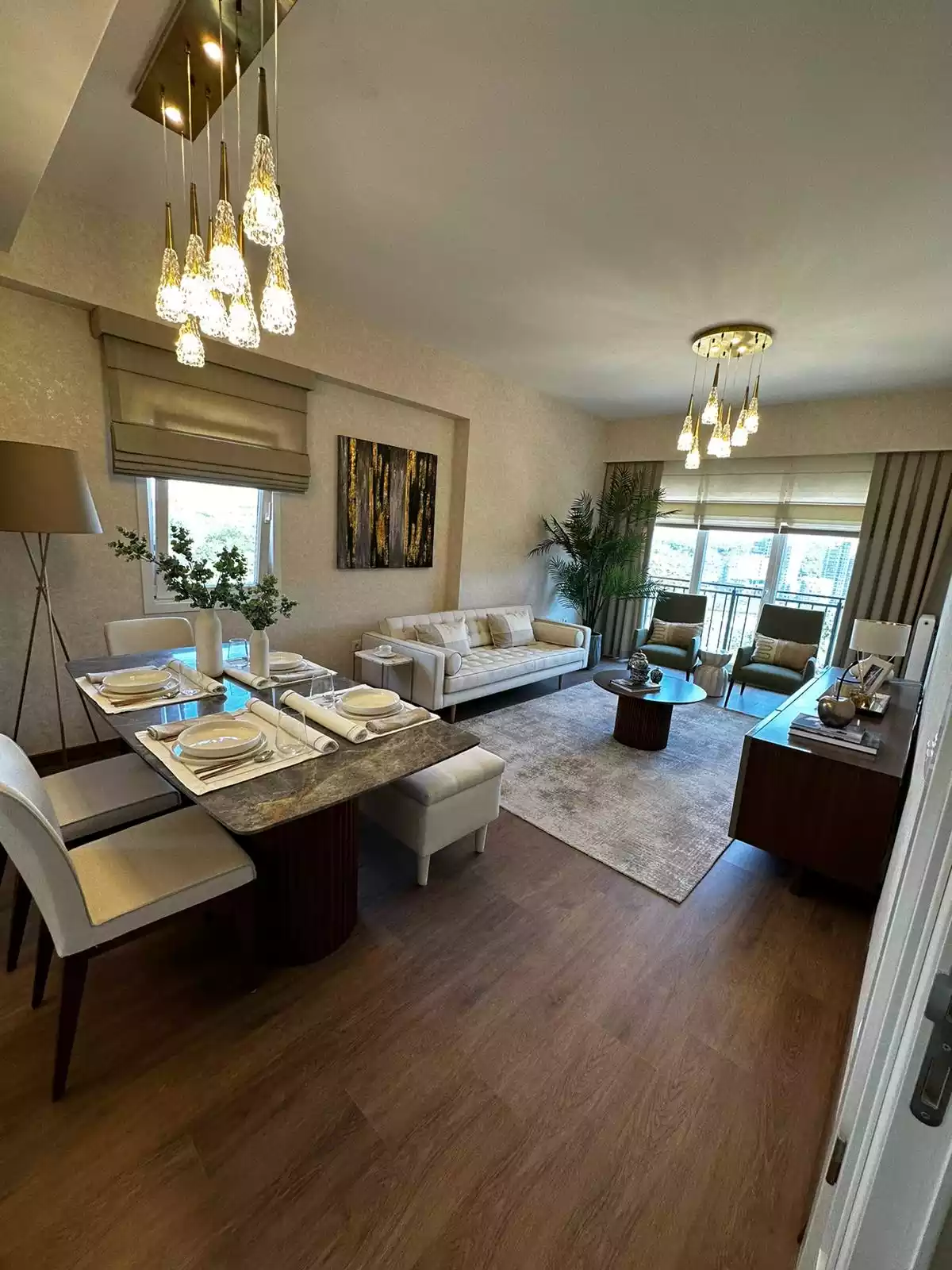 (type 2) 3+1 apartment in Kagithane  