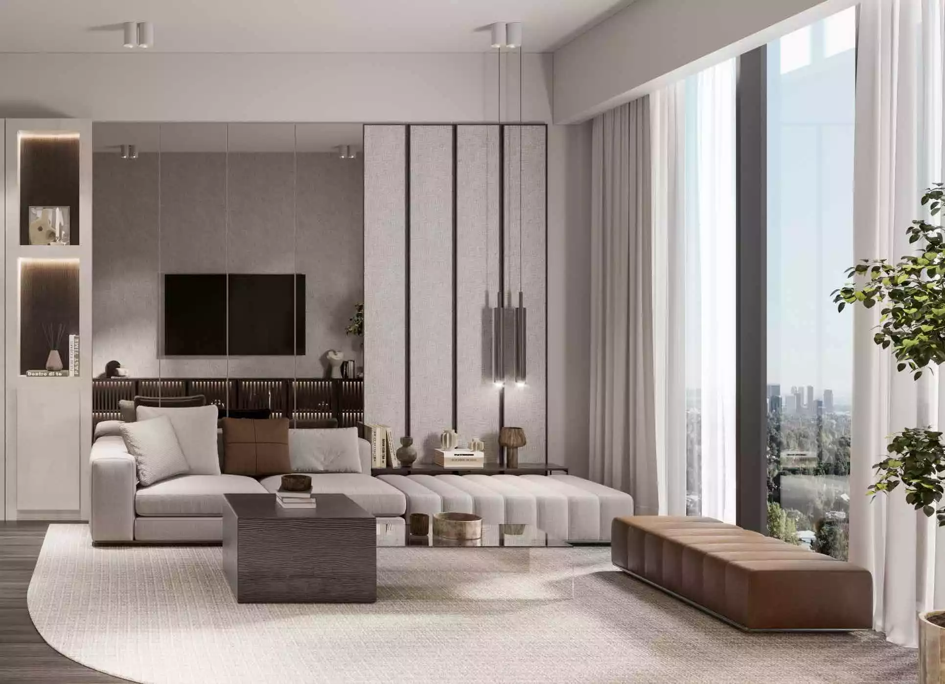 (type 2) 2+1 apartment in Kagithane