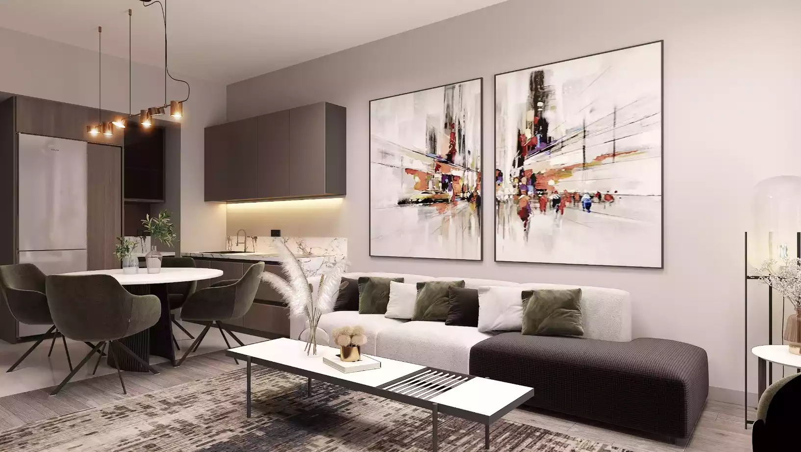 (type 2) 2+1 Apartment in Maltepe 