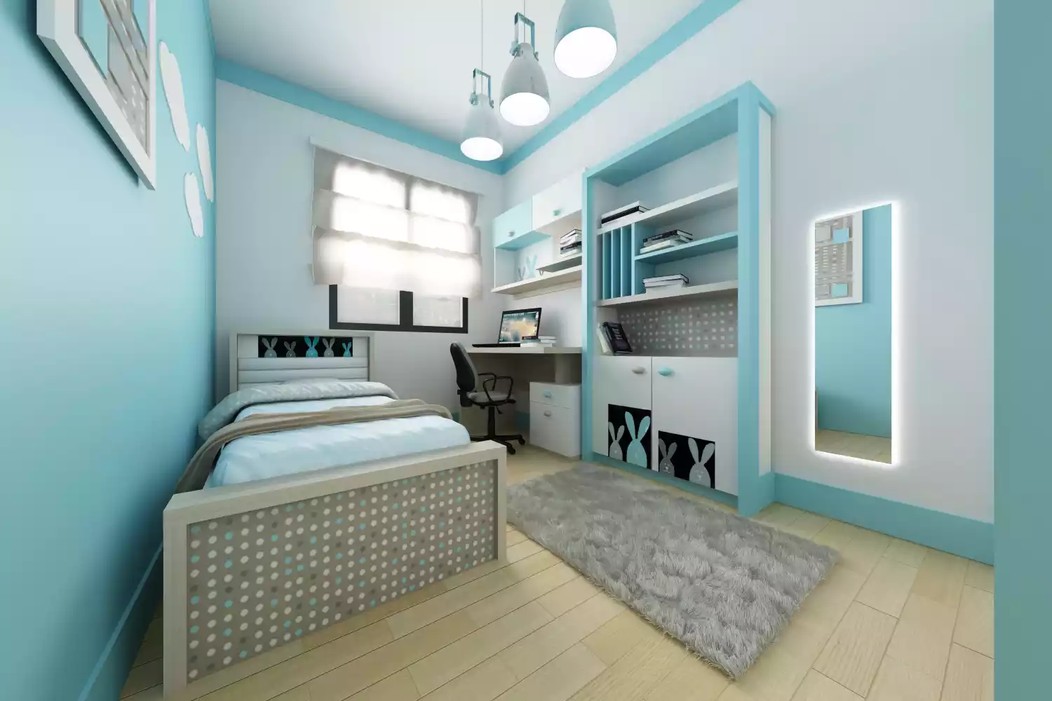 2+1 Apartment in Kagithane (type 1)
