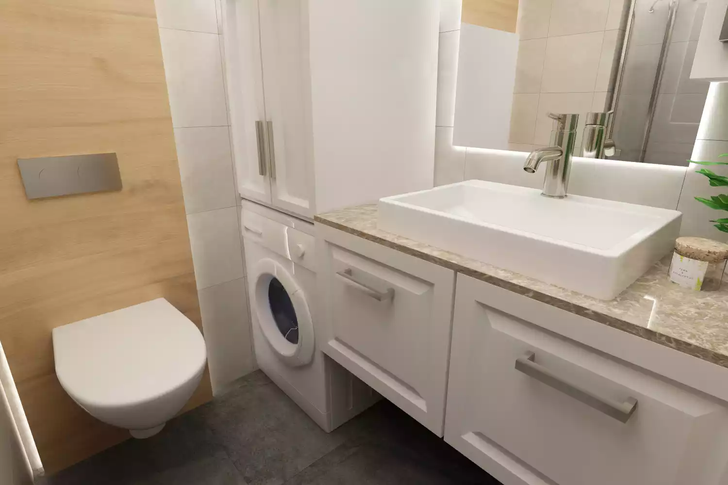 2+1 Apartment in Kagithane (type 1)