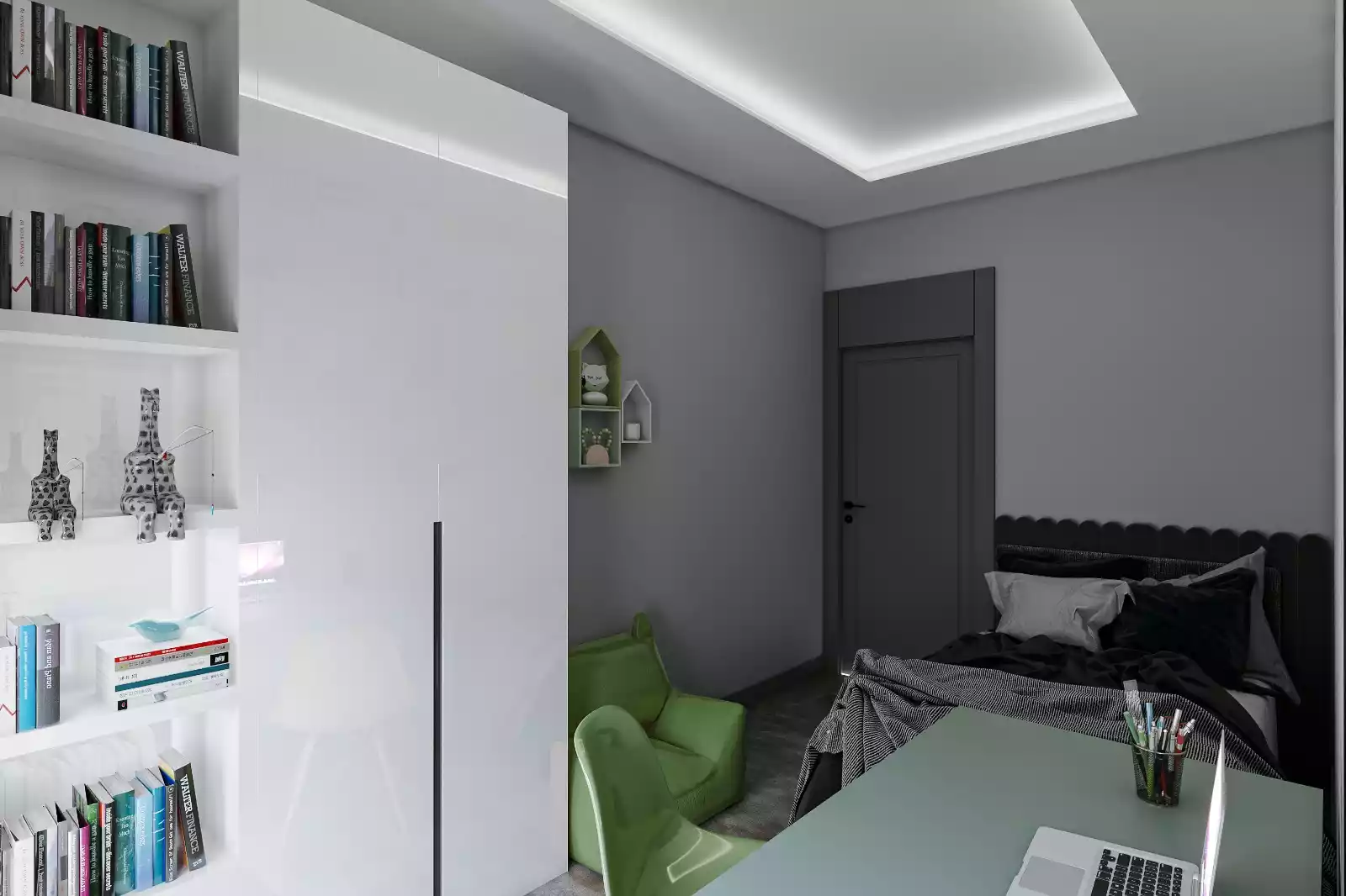 3+1 apartment in Kucukcekmece (type 2)