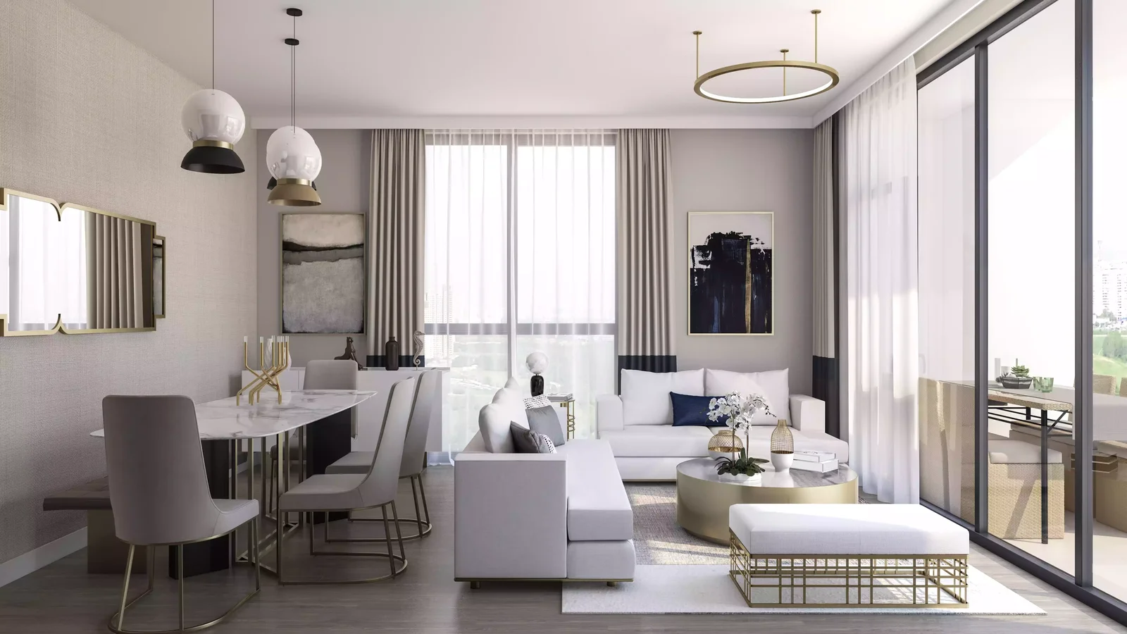 1+2 Apartment in Basaksehir (type 2)