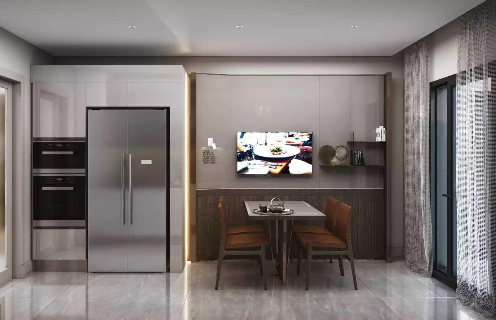 شقة 1+2 في بنديك
