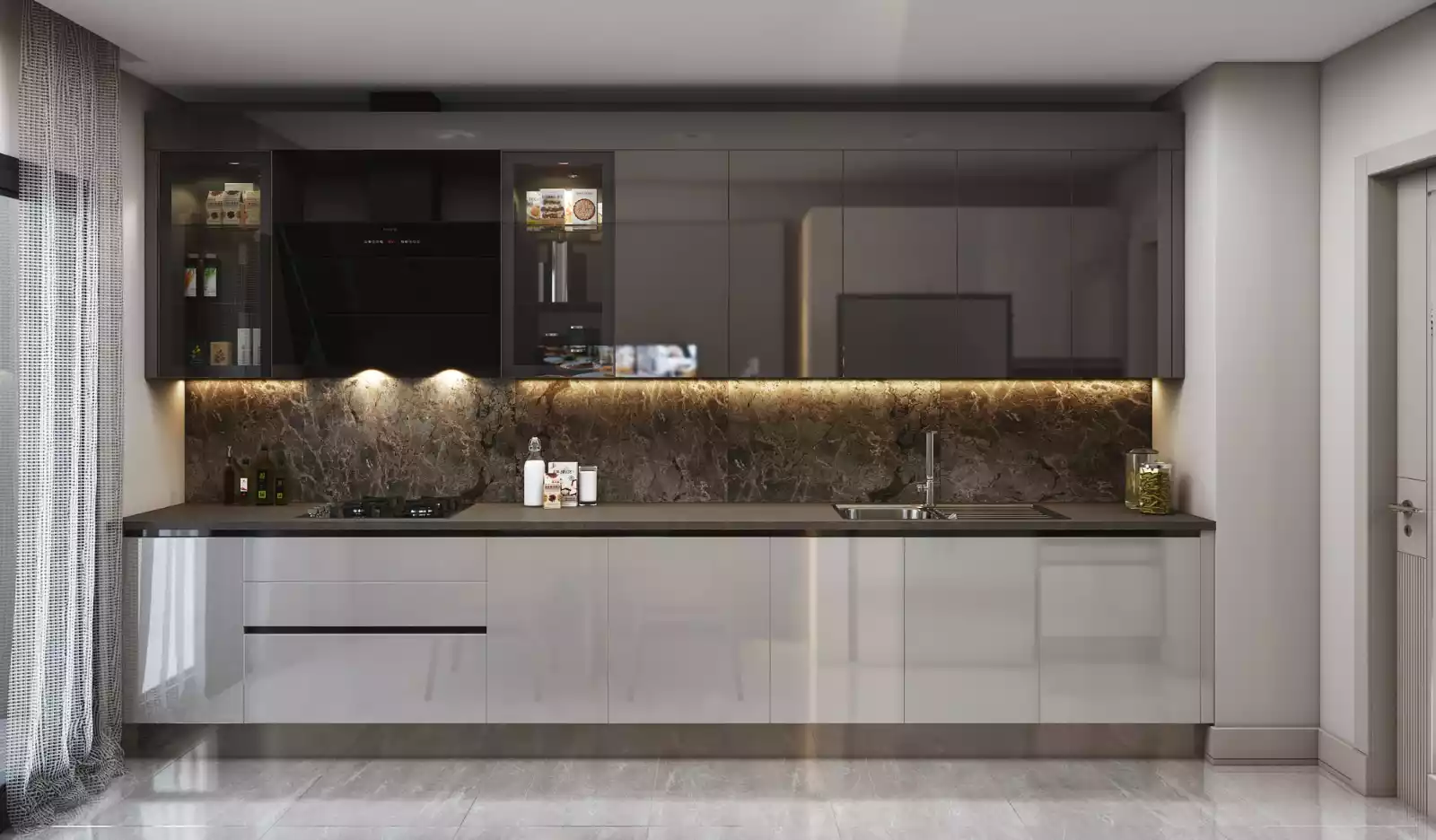 3+1 Apartment in pendik