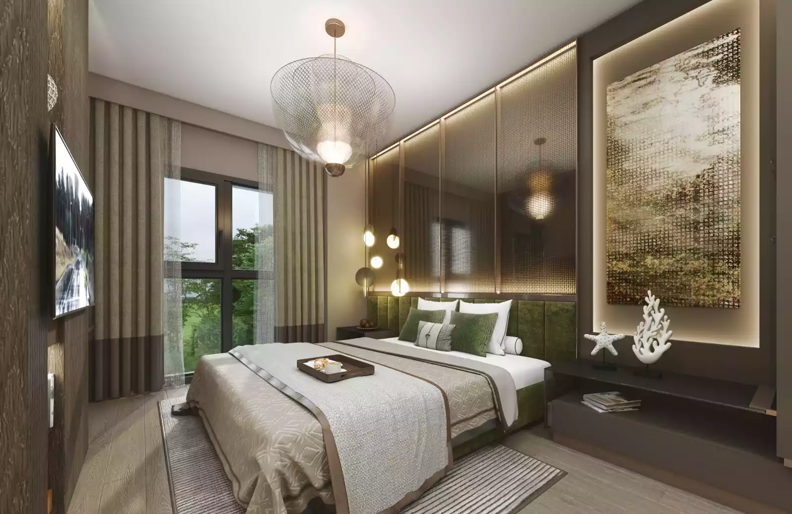 3+1 Apartment in pendik