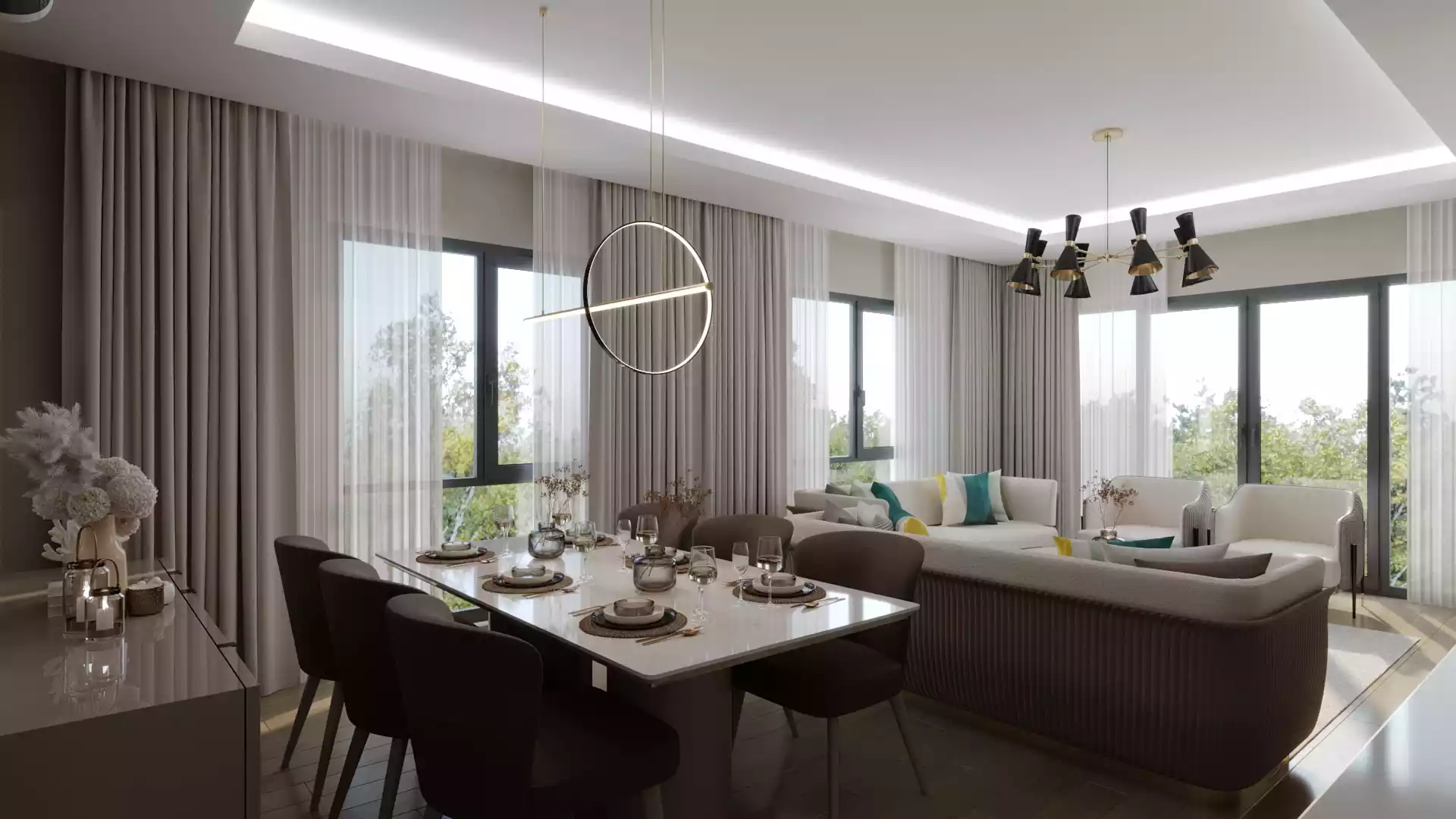 3+1 Daire Bahçeşehir'de
