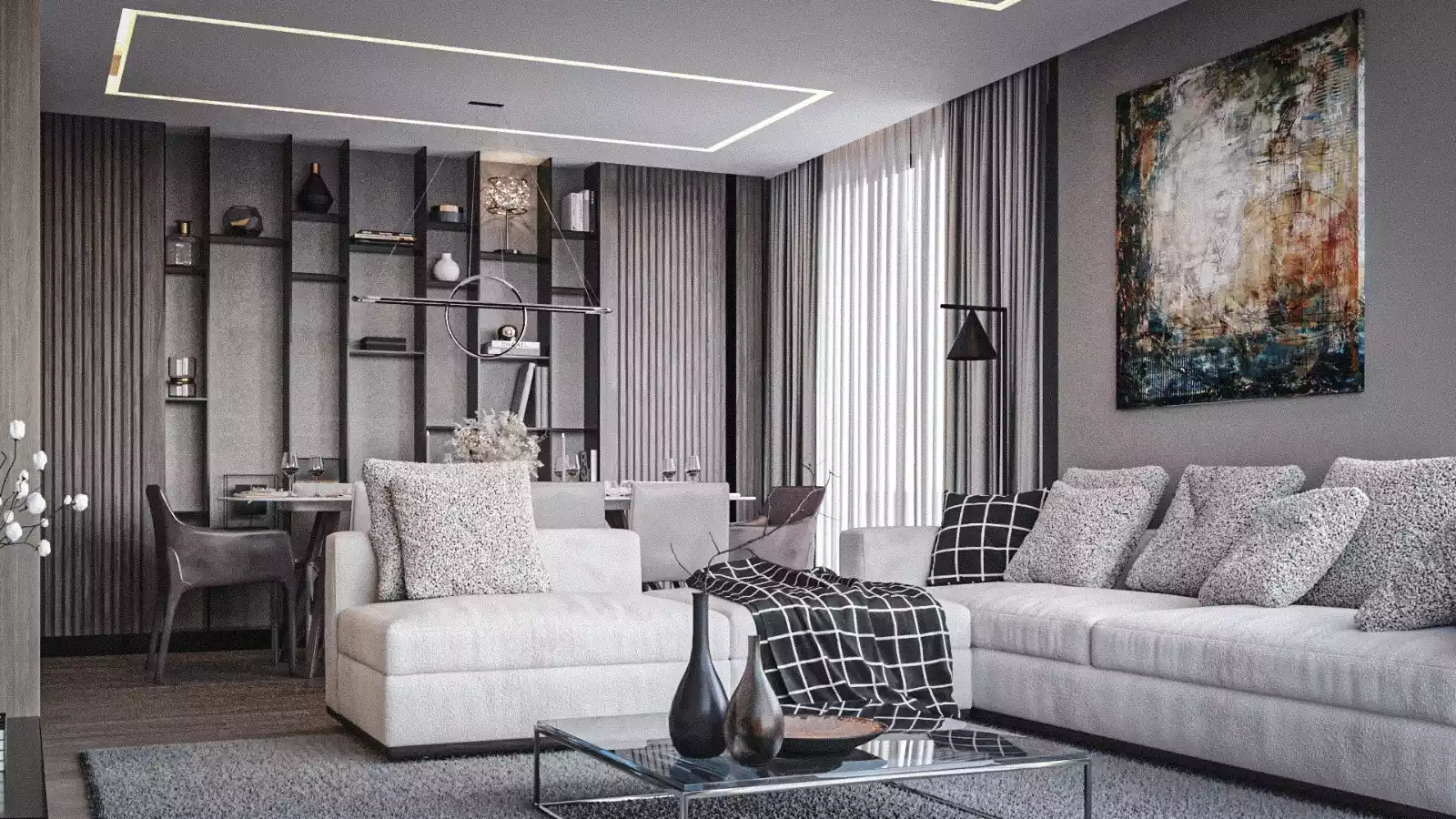 3+1 Apartment in Umraniye 