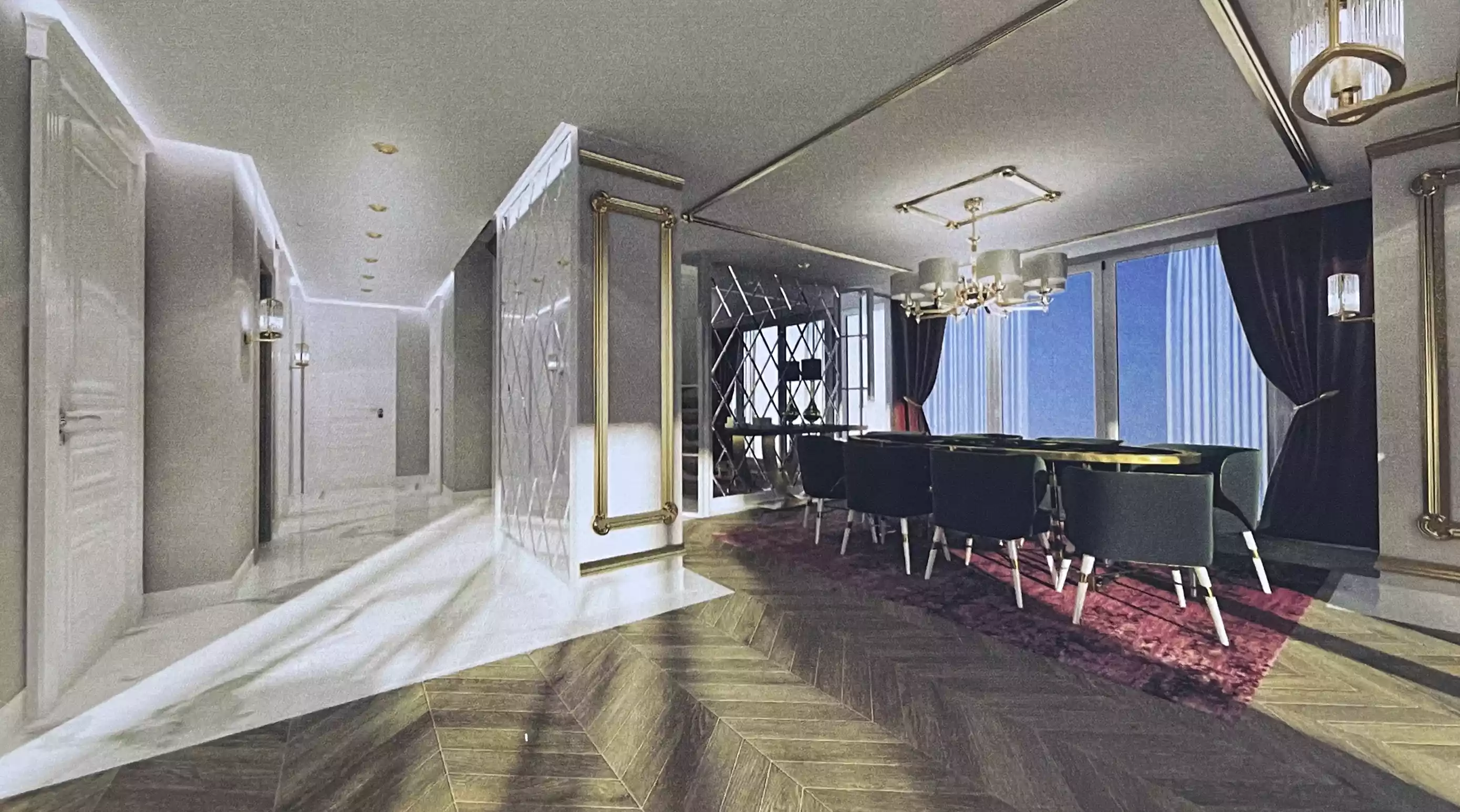 4+1 Apartment in Kadikoy 