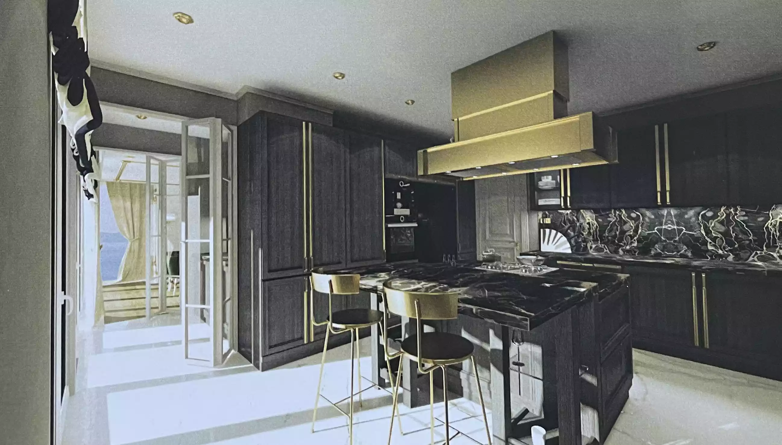 4+1 Apartment in Kadikoy 