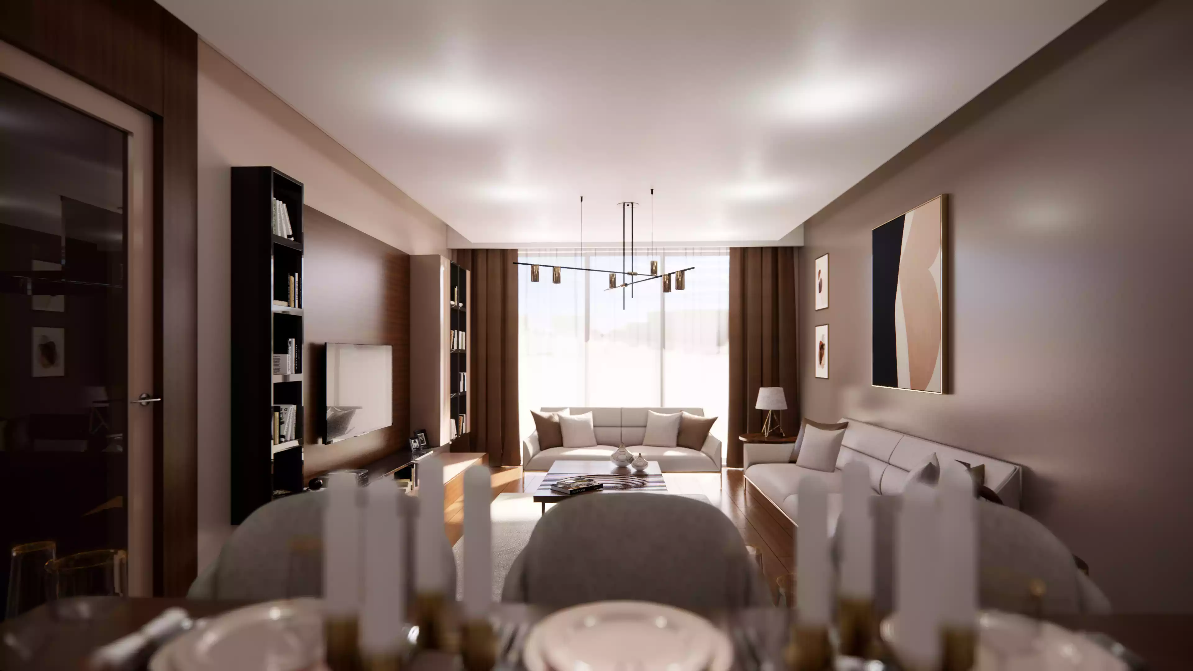 1+3 Apartment in Buyukcekmece