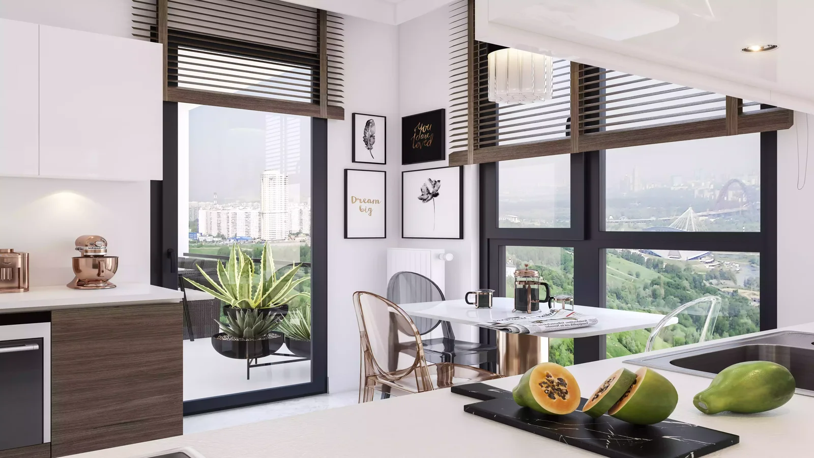 1+2 Apartment in Basaksehir (type 1)