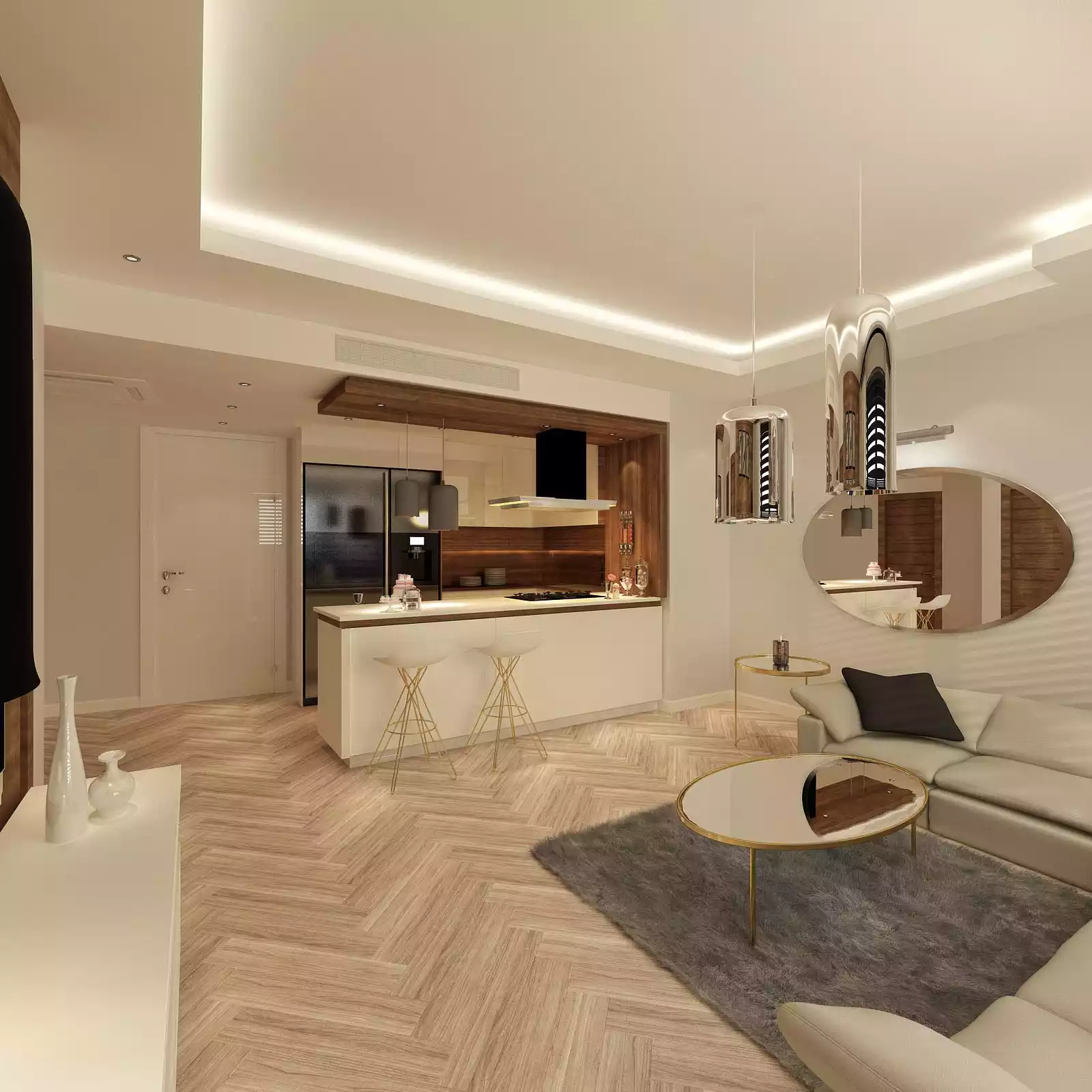 2+1 Apartment in Gaziosmanpasa