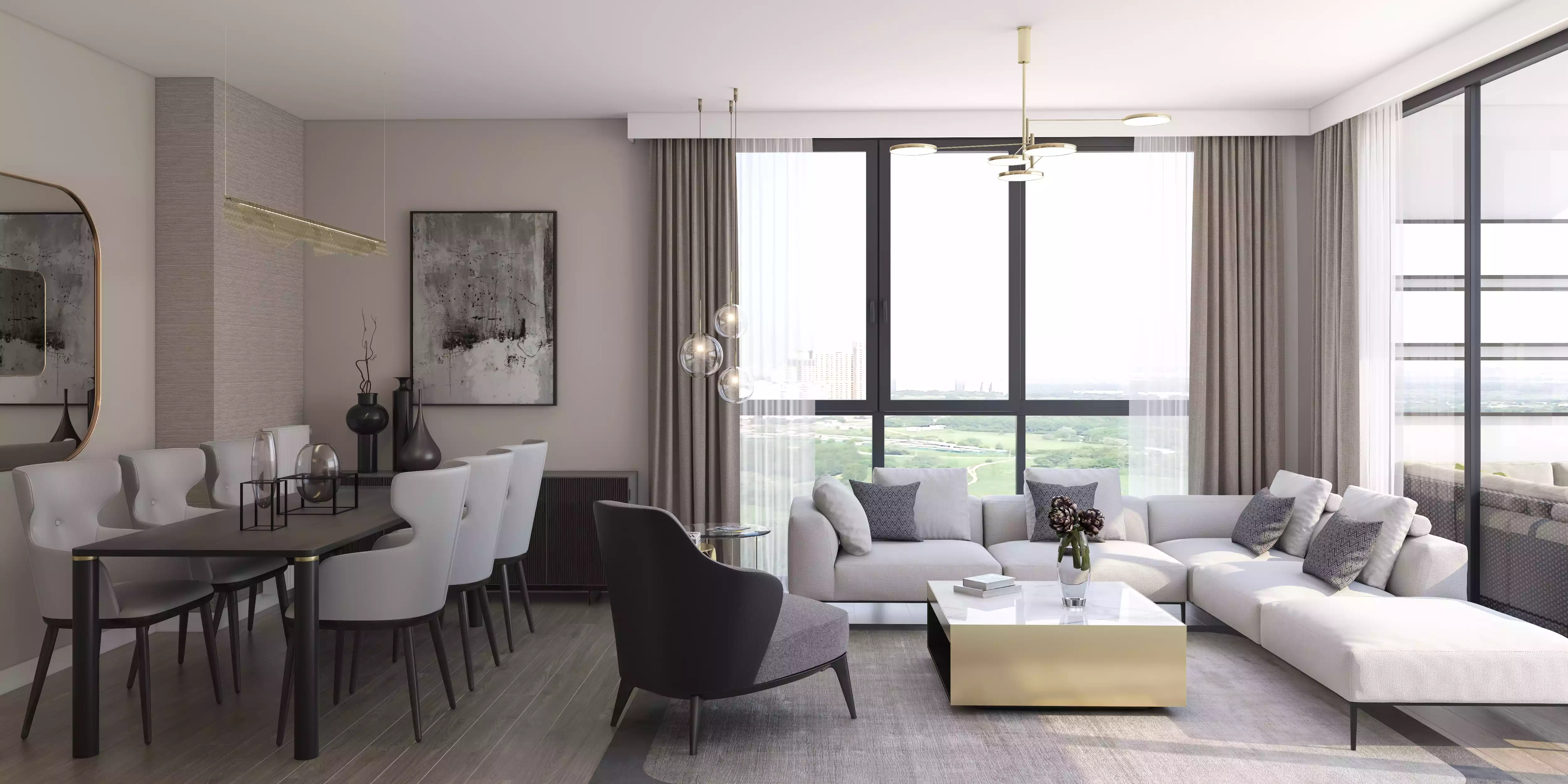 4+1 Apartment in Basaksehir