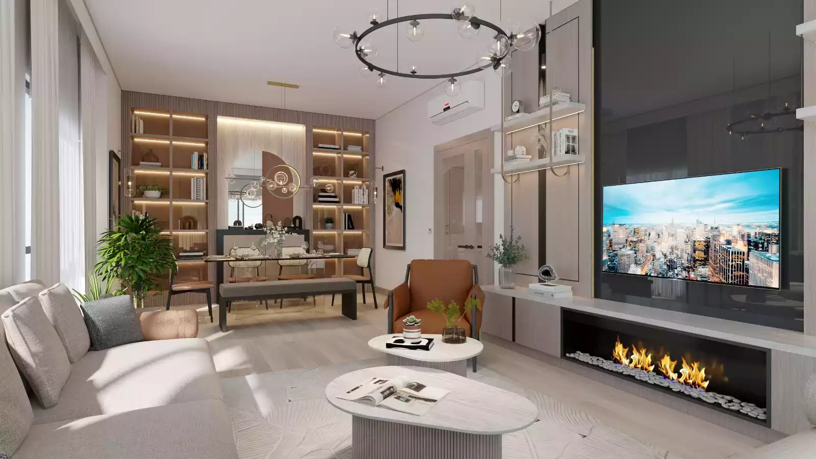 (type 1)3+1 Apartment in basaksehir