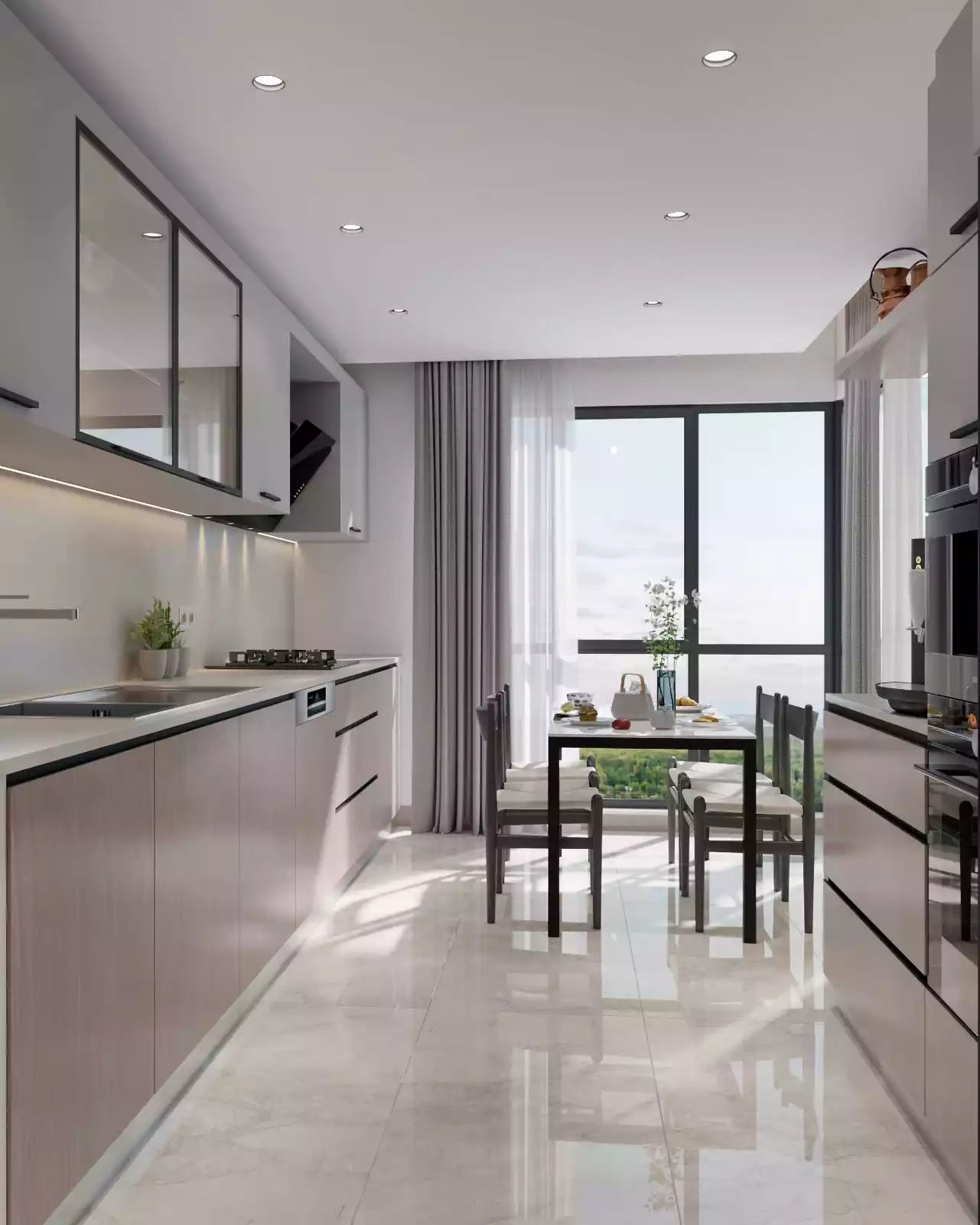 (type 1)3+1 Apartment in basaksehir