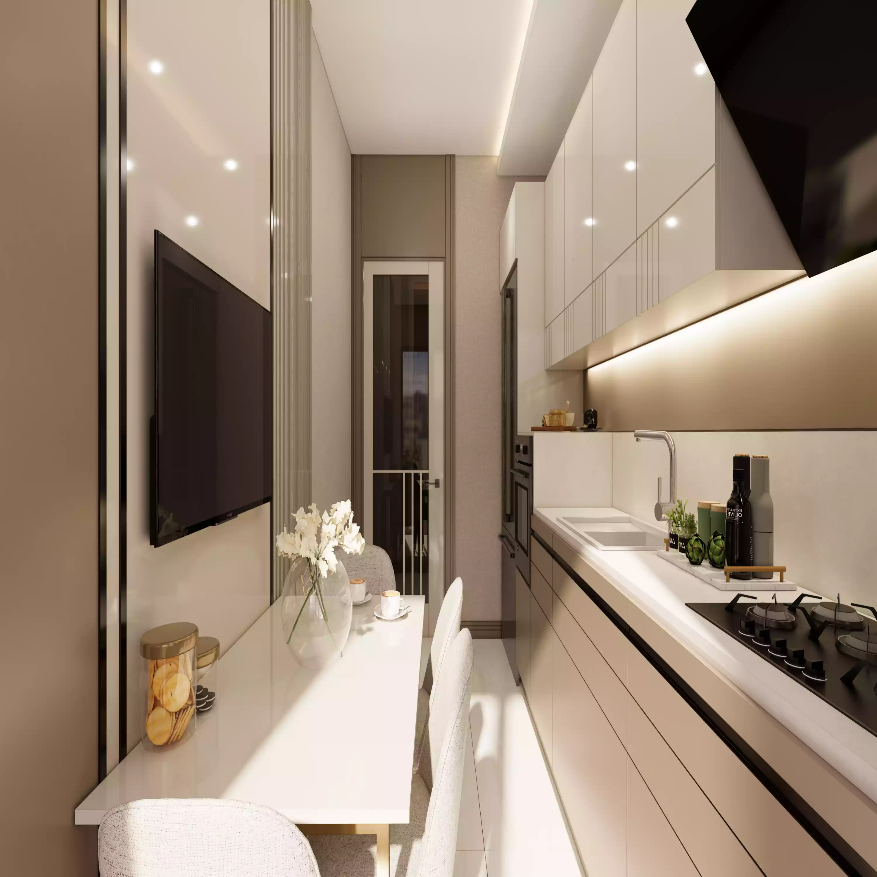  3+1  apartment in Avcilar (type 2)