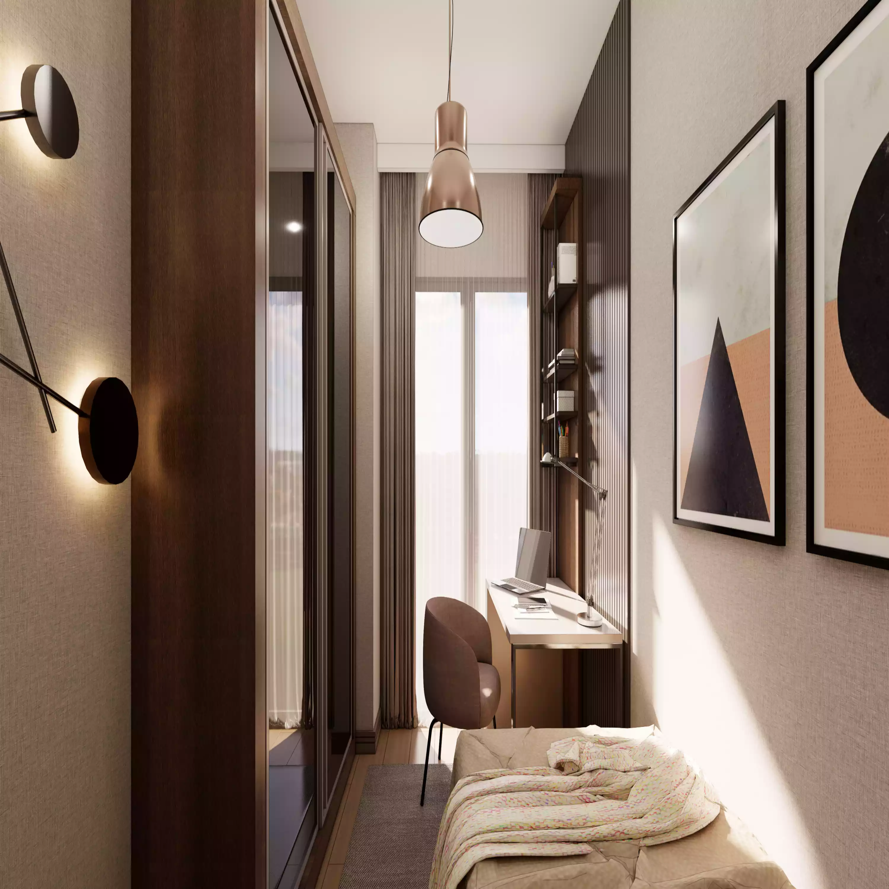  3+1  apartment in Avcilar (type 2)