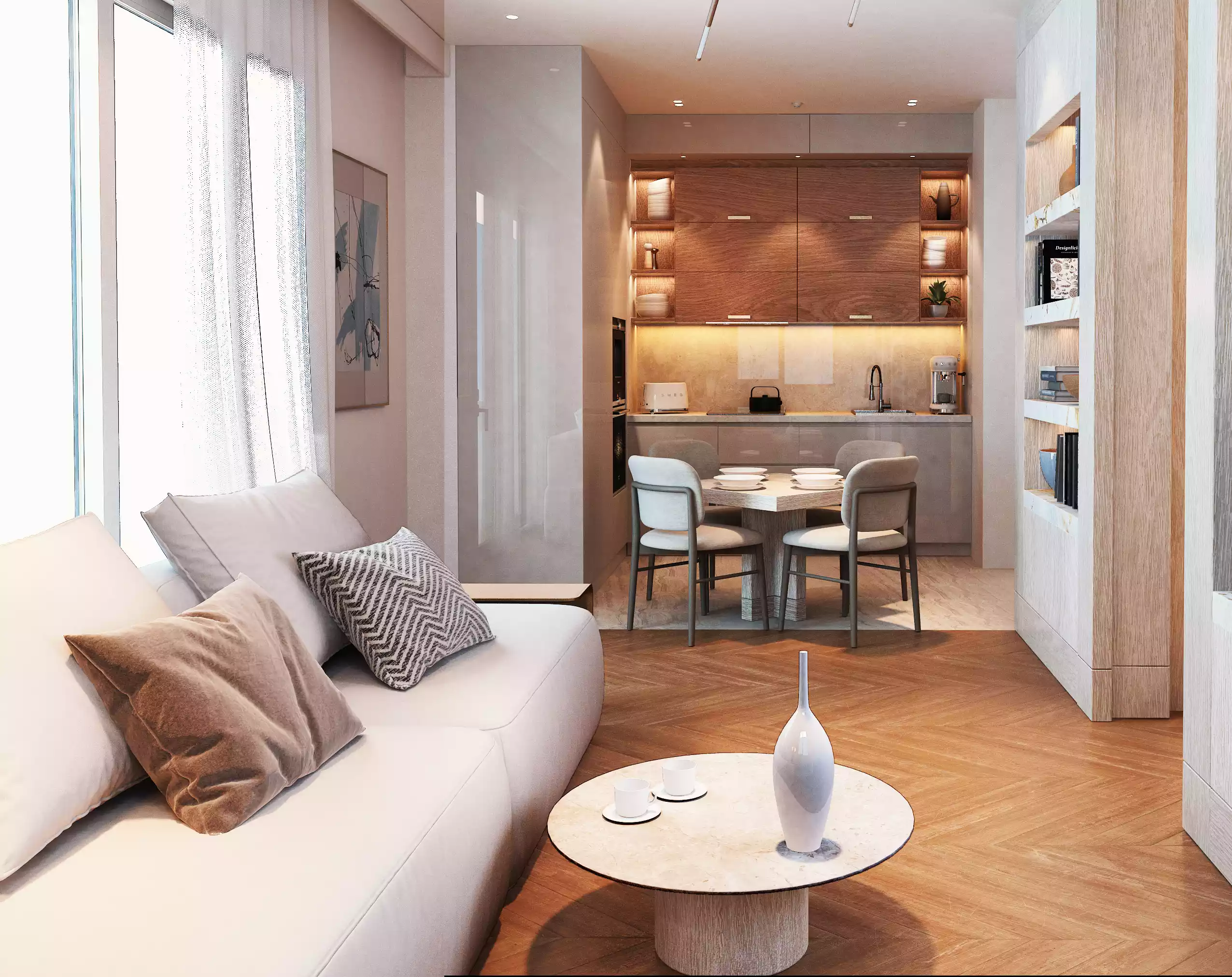 1+1 Apartment in Bagcilar 