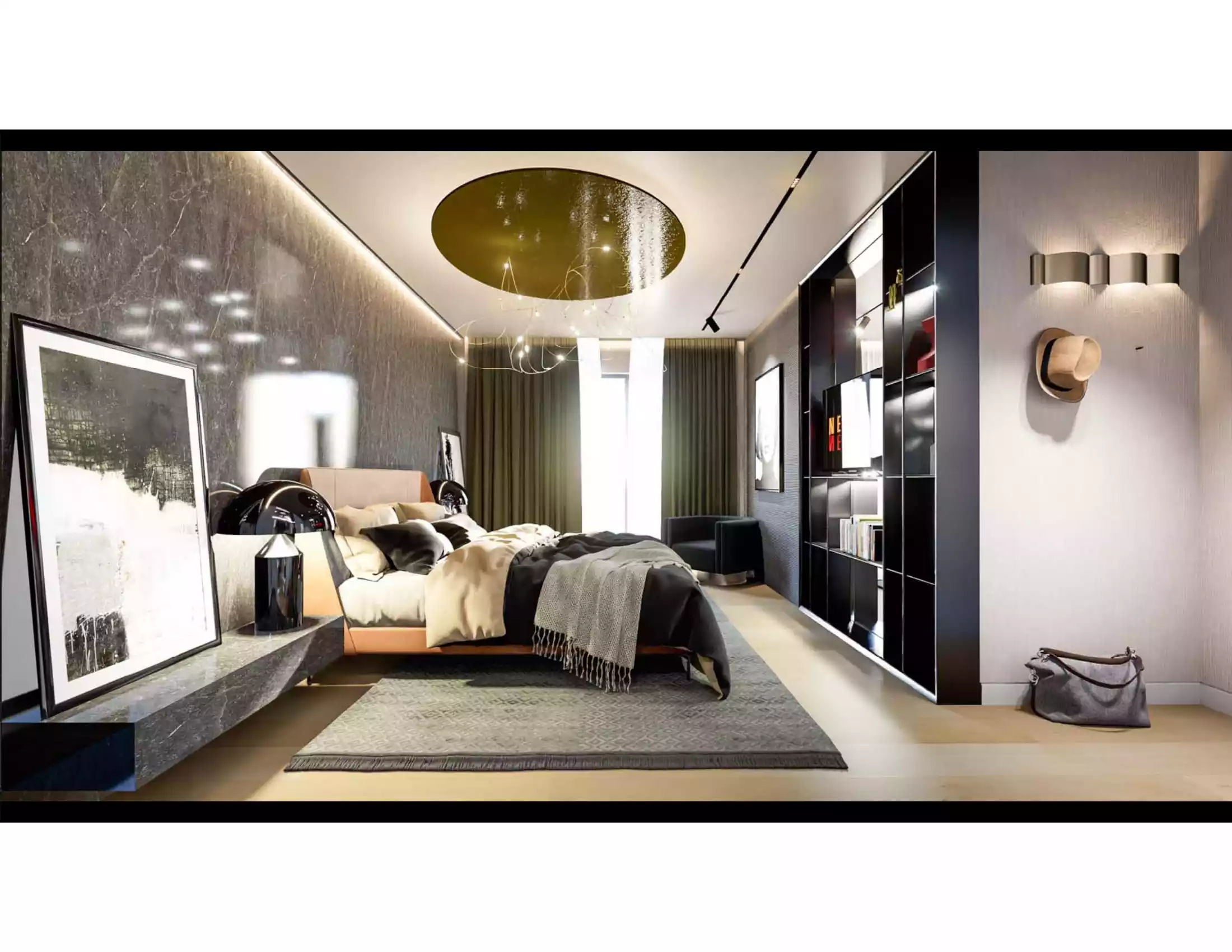 3+1 Apartment in Bahcelievler (type 1)