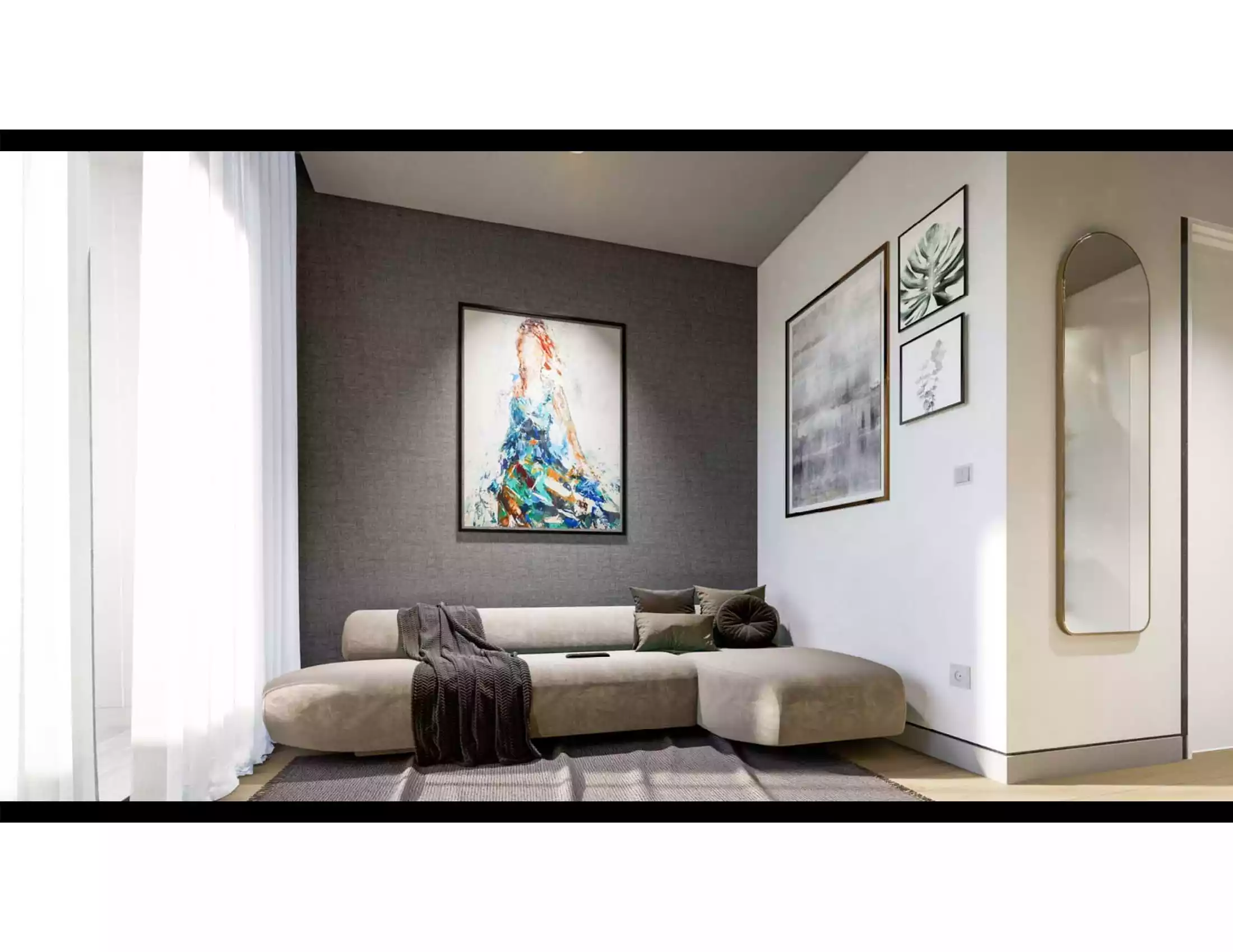 3+1 Apartment in Bahcelievler (type 1)
