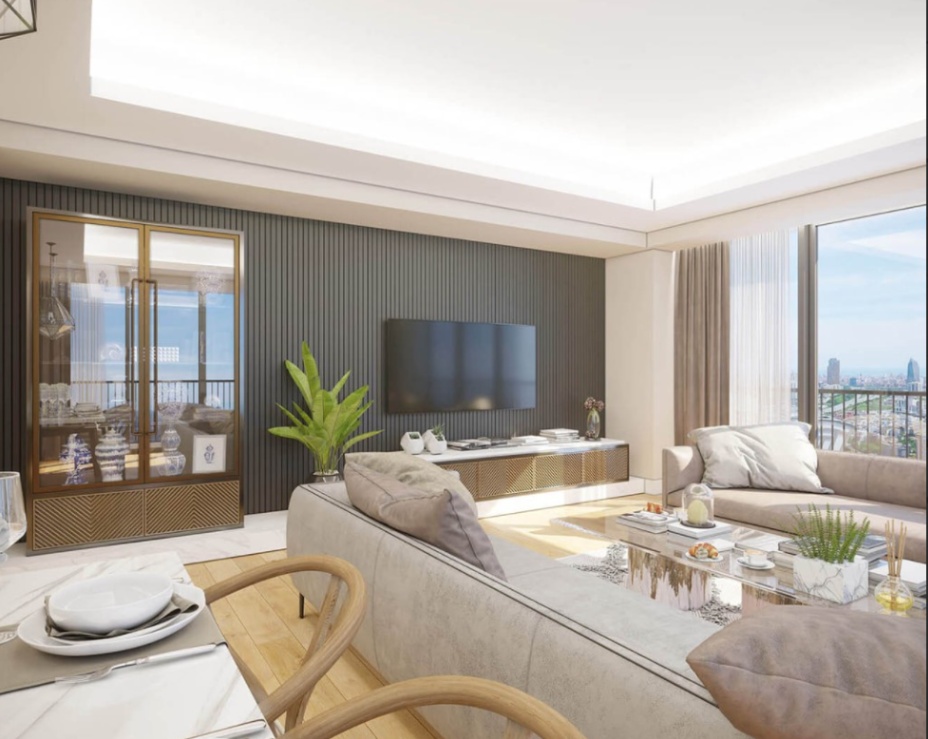 1+1 apartment in Atasehir  