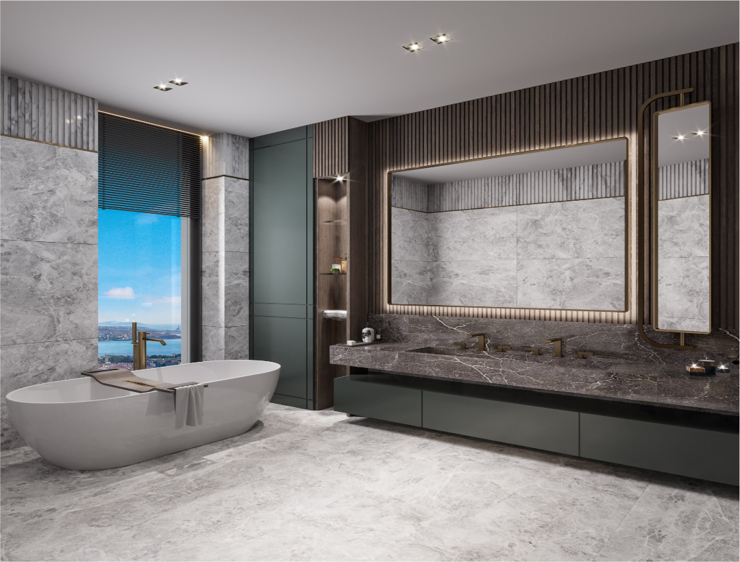 (type 2) 5+1 duplex apartment in Sisli  