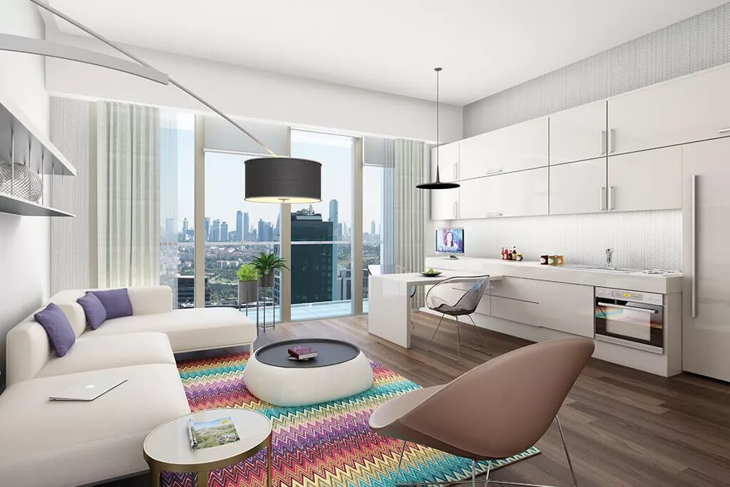  1.5+1 apartment in maslak 