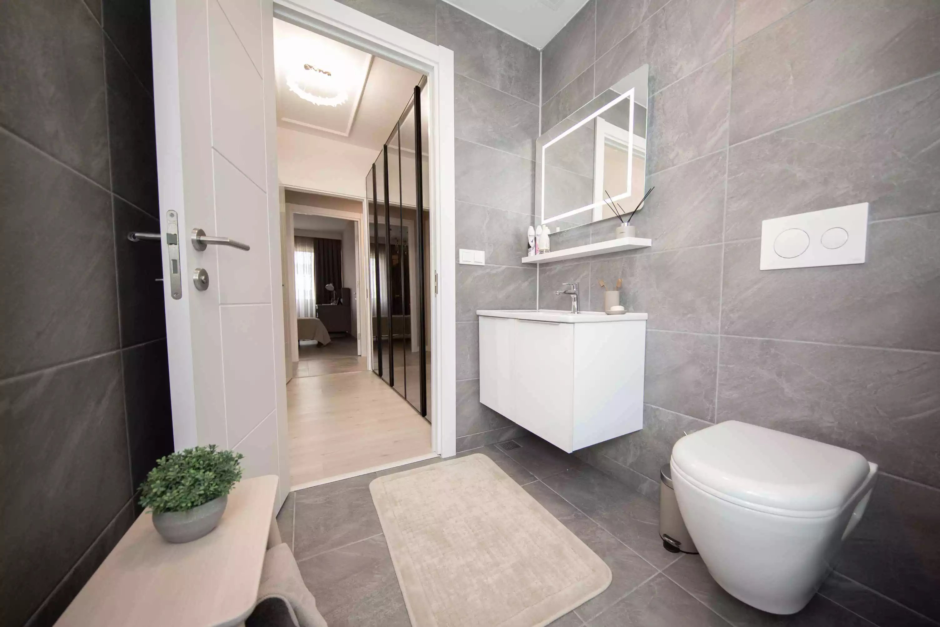  (type 2)  2+1  apartment in ispartakule 