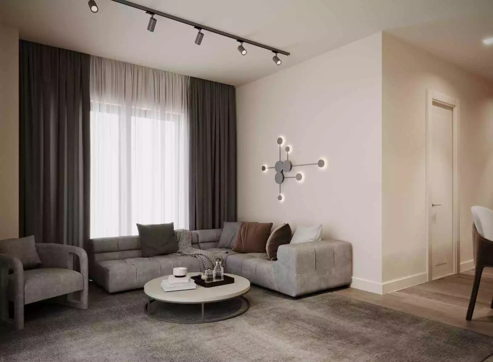  (type 2)  1+1  apartment in  Kadikoy 