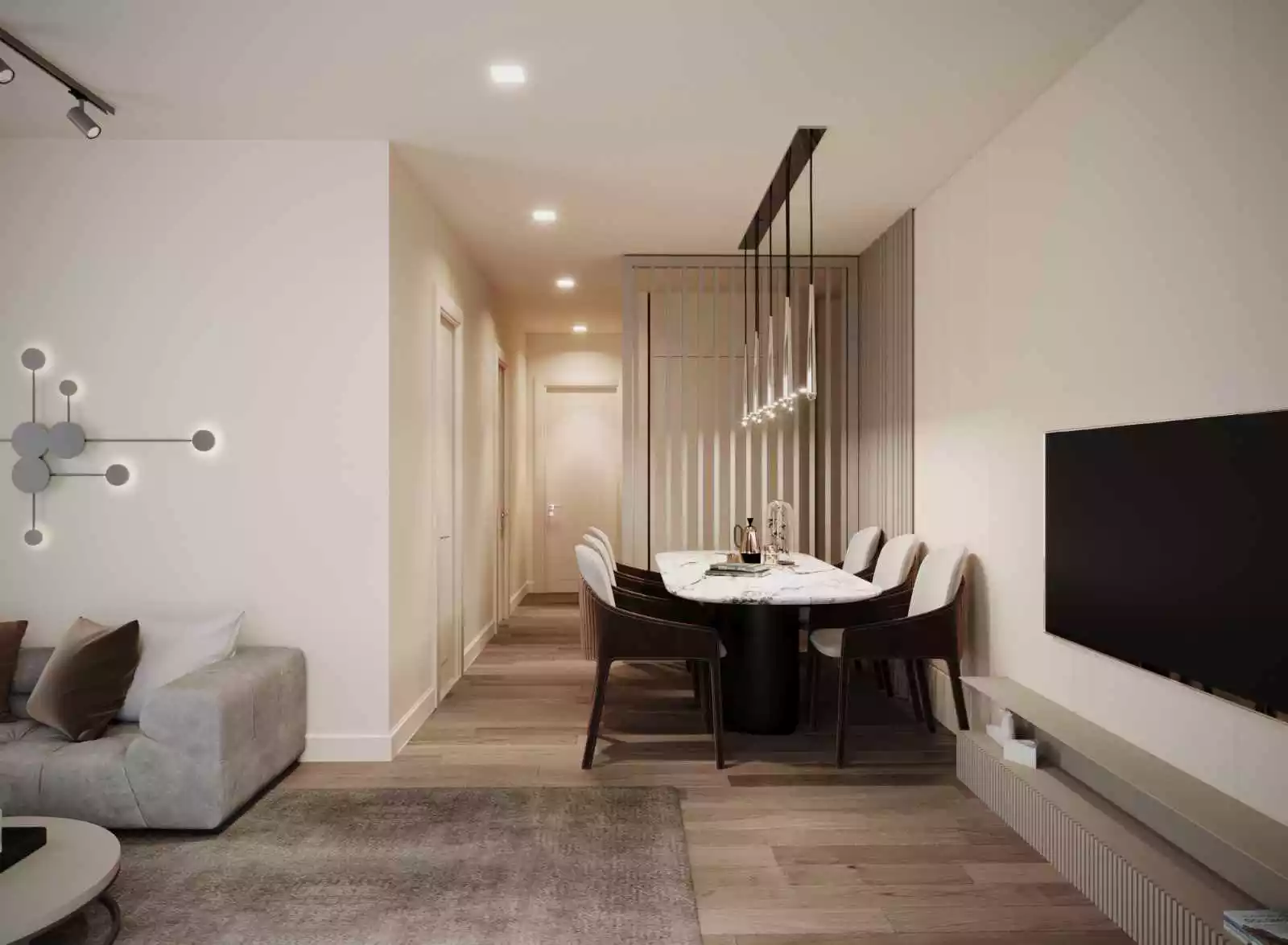  (type 1)  2+1  apartment in  Kadikoy 