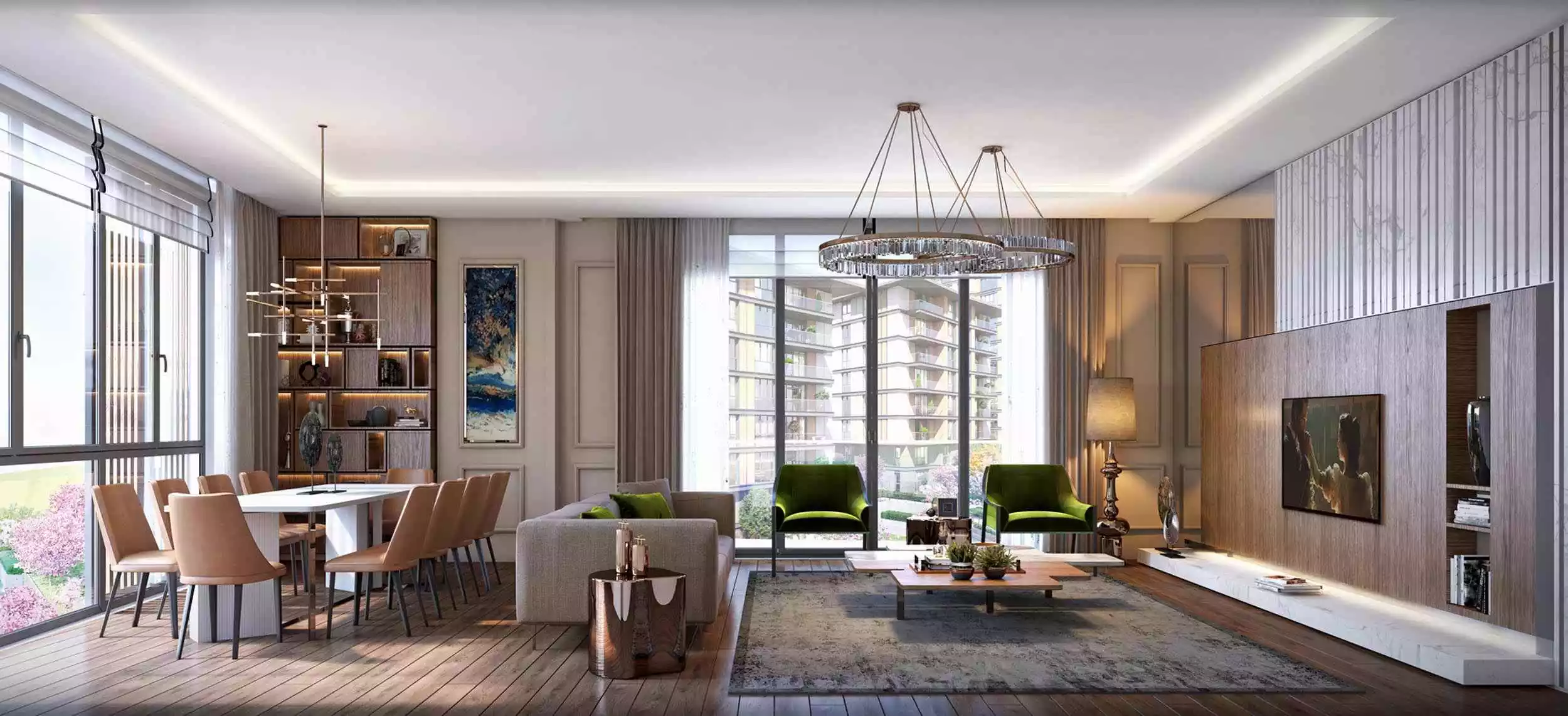   5+1 duplex apartment in umraniye  