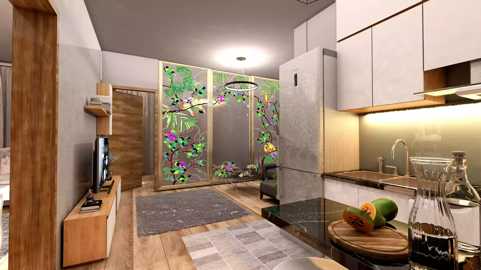 (type 2)  2+1  apartment in Esenyurt  