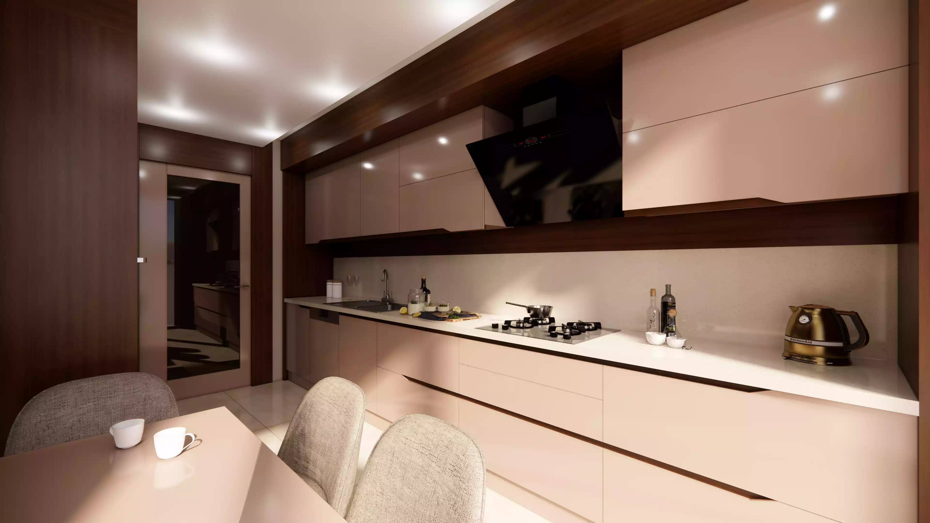 (type 1)  3+1 apartment in Buyukcekmece 