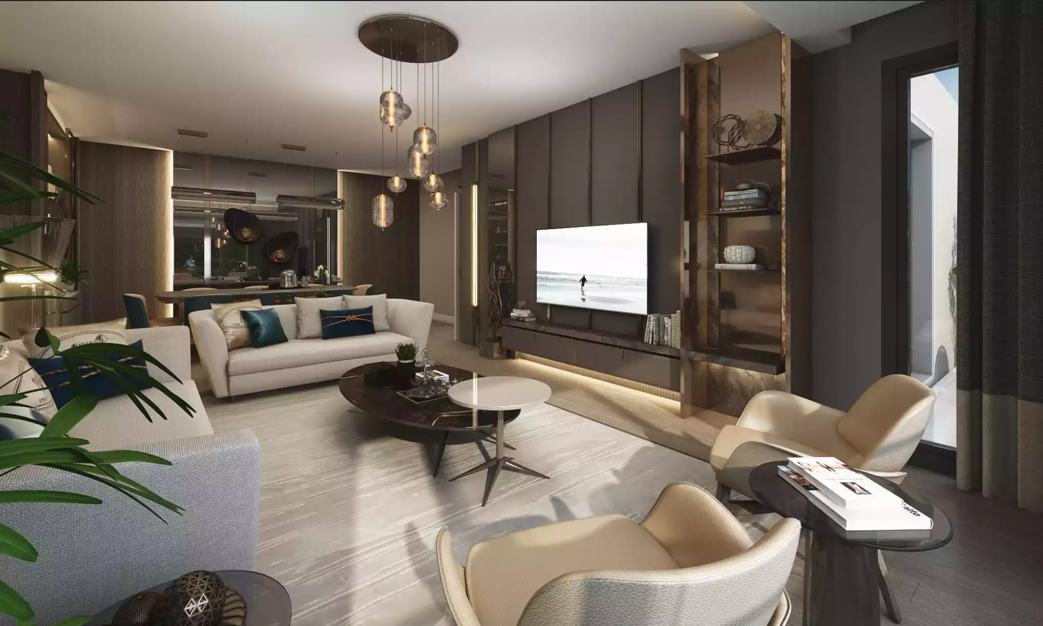 (type 2)  2+1 duplex apartment in Beylikduzu 