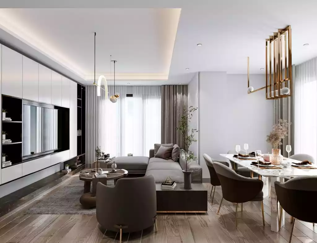 (type 1) 3+1 apartment in Kucukcekece 