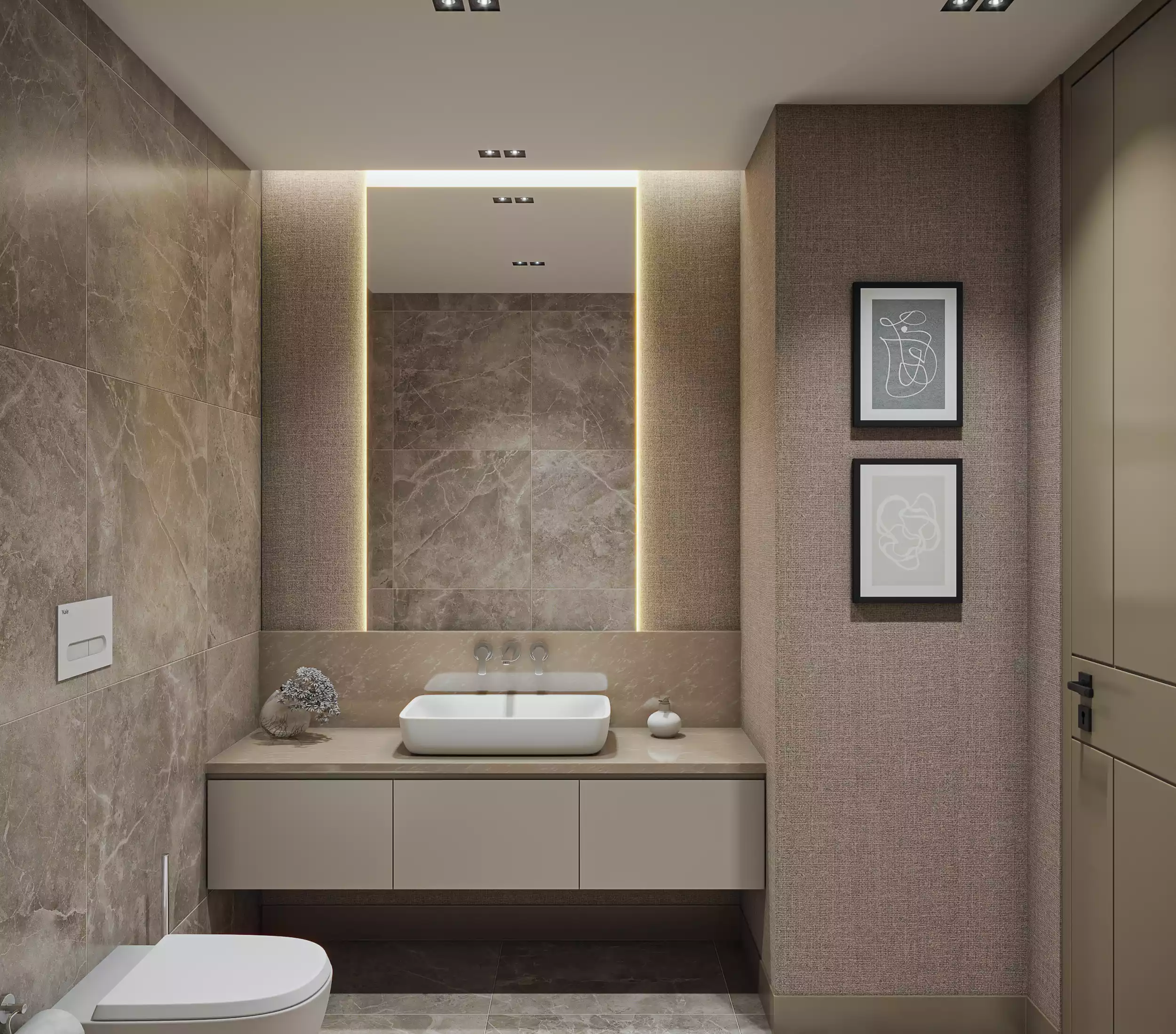 5+1 duplex apartment in Eyupsultan 