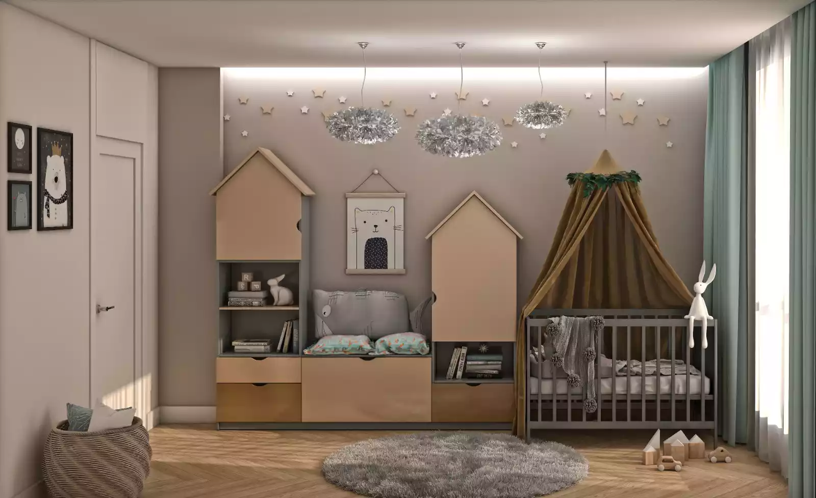 (type 2) 2+1 apartment in Eyupsultan