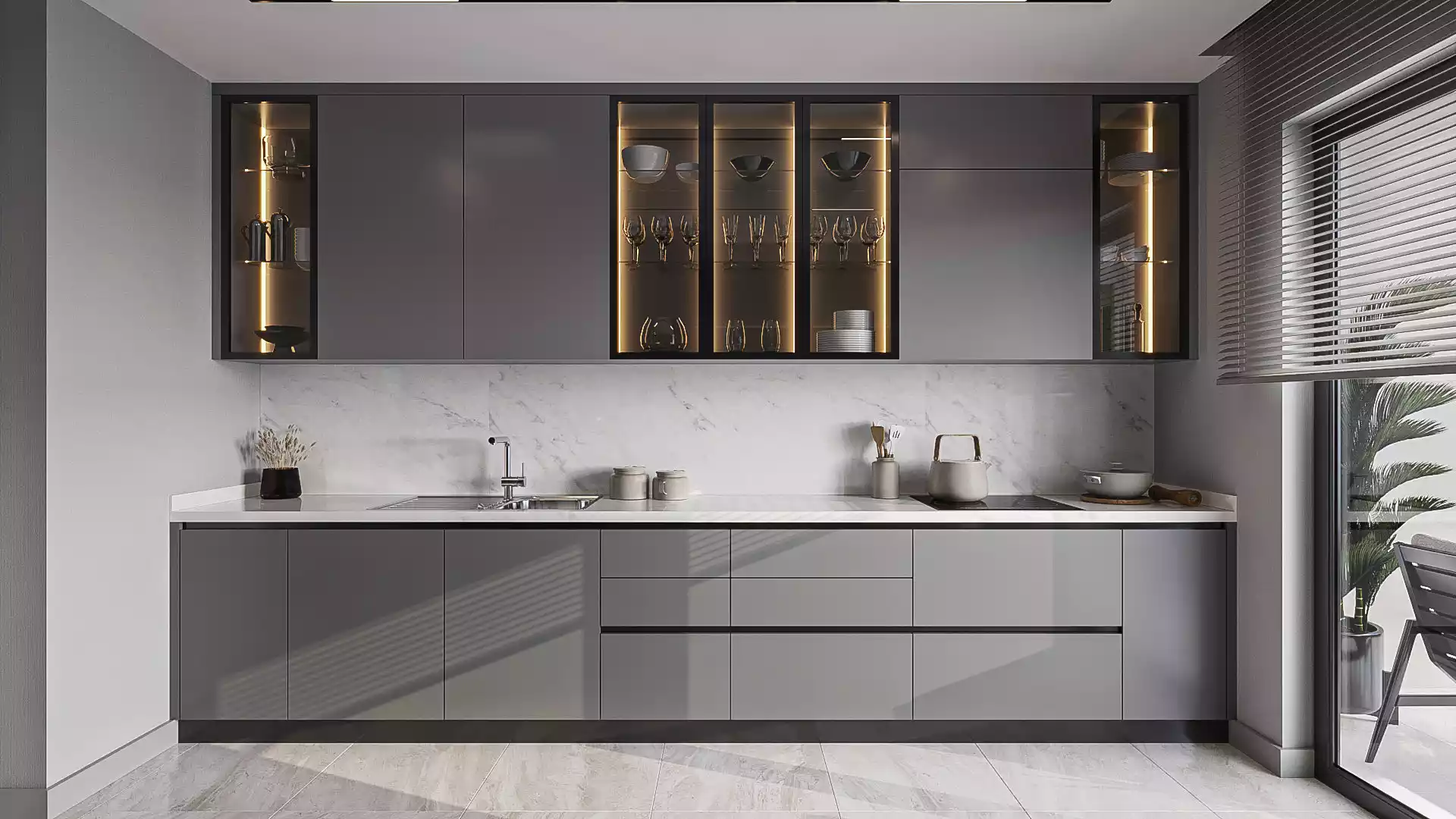 (type 2) 1+1 apartment in Basaksehir