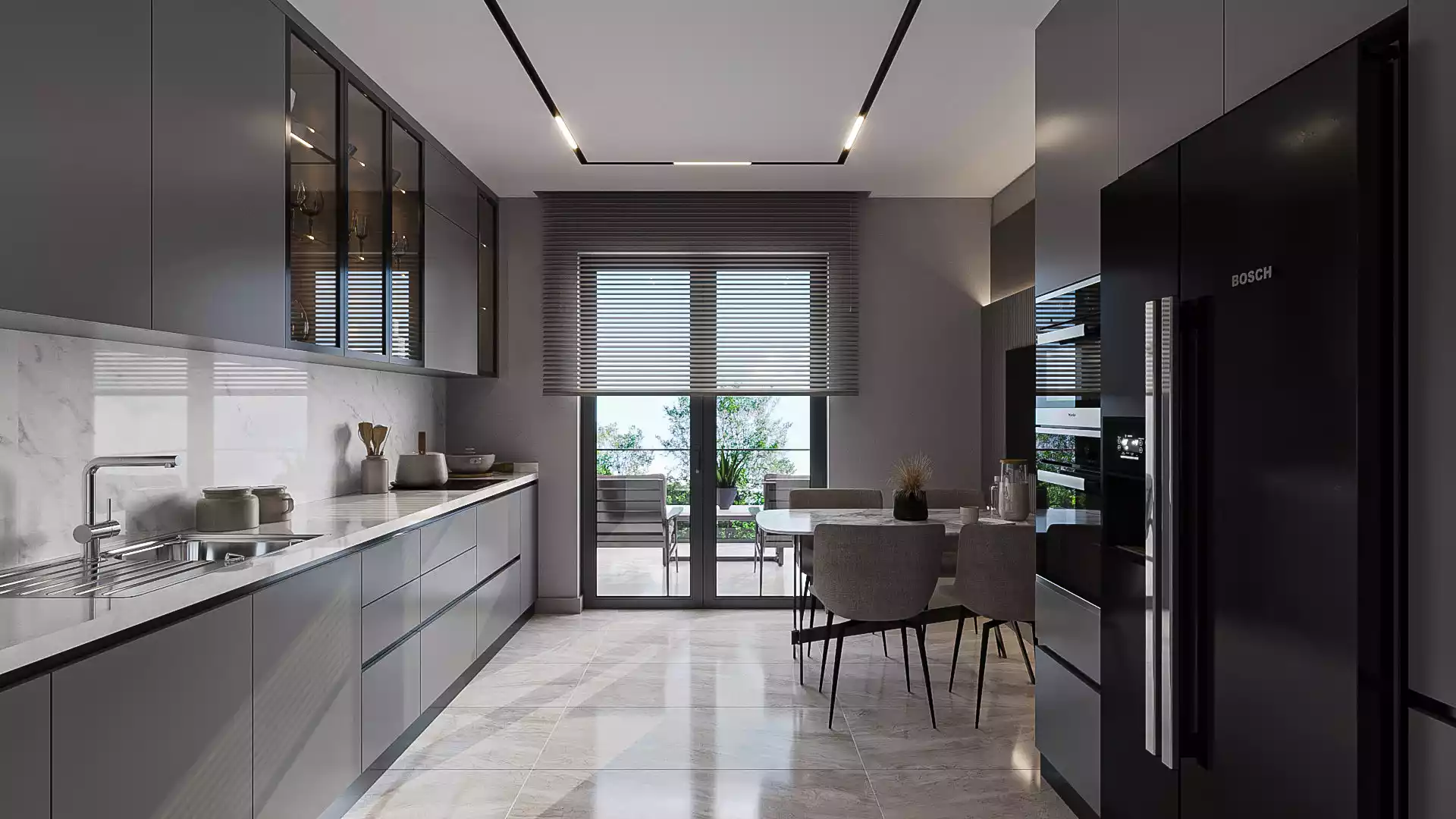 (type 1) 3+1 apartment in Basaksehir