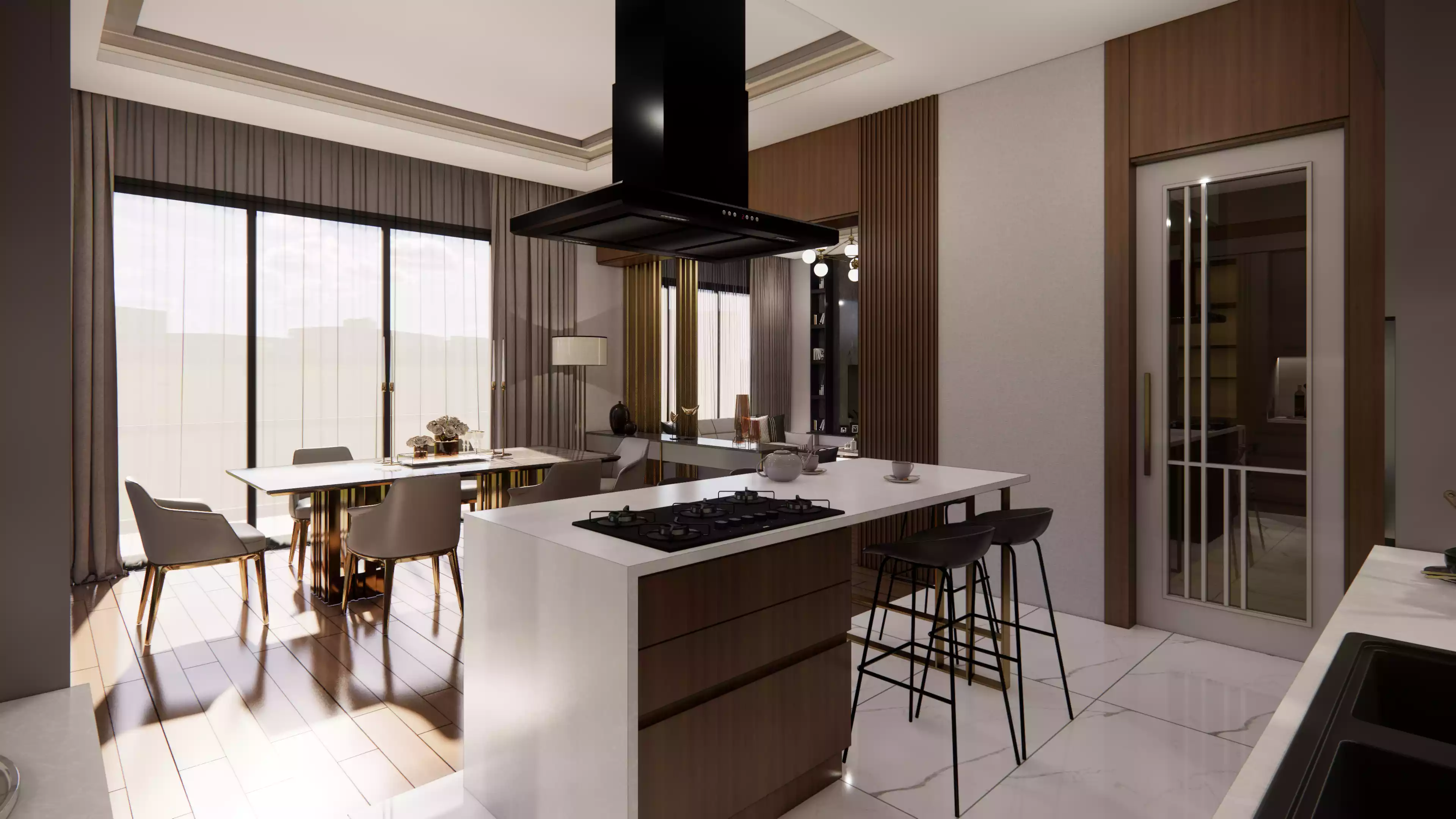 Villa 6+2 in Arnavutkoy (type 2)
